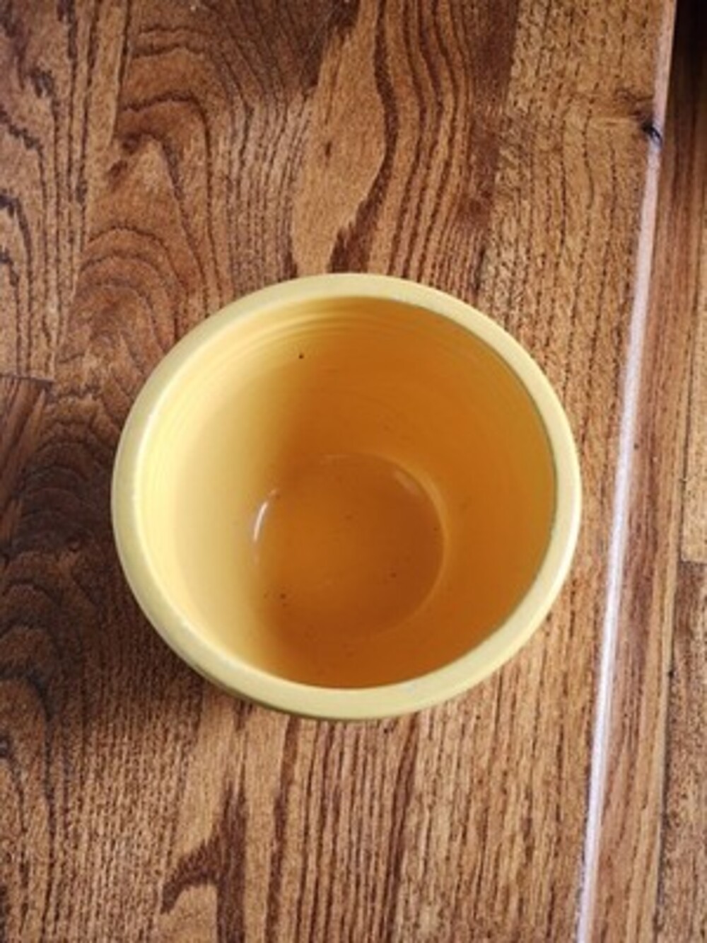Vintage Fiesta Fiestaware Yellow #4 Nesting Mixing Bowl